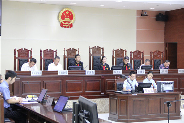 京山法院首次采用七人合议庭公开开庭审理一起盗掘古墓案1_副本.jpg